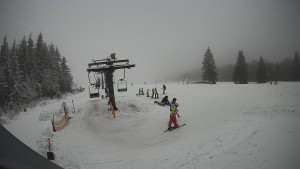 Horské atrakce Ramzová - Horní část sjezdovky Skiareálu Ramzová - 10.2.2026 v 11:00
