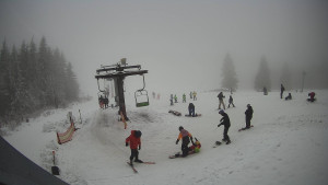 Horské atrakce Ramzová - Horní část sjezdovky Skiareálu Ramzová - 10.2.2026 v 12:00