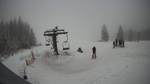 Horské atrakce Ramzová - Horní část sjezdovky Skiareálu Ramzová - 10.2.2026 v 12:30