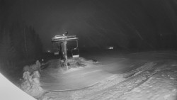 Horní část sjezdovky Skiareálu Ramzová