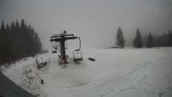 Horní část sjezdovky Skiareálu Ramzová