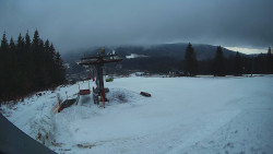 Horní část sjezdovky Skiareálu Ramzová