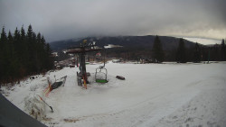 Horní část sjezdovky Skiareálu Ramzová