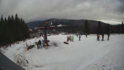 Horní část sjezdovky Skiareálu Ramzová