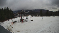 Horní část sjezdovky Skiareálu Ramzová