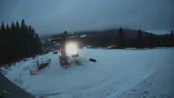 Horní část sjezdovky Skiareálu Ramzová