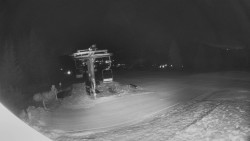 Horní část sjezdovky Skiareálu Ramzová