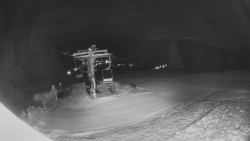 Horní část sjezdovky Skiareálu Ramzová