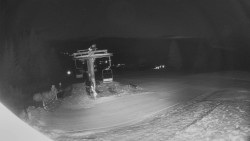 Horní část sjezdovky Skiareálu Ramzová