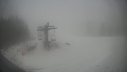 Horní část sjezdovky Skiareálu Ramzová