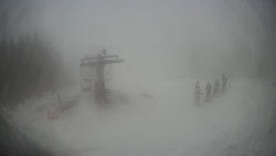 Horní část sjezdovky Skiareálu Ramzová