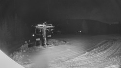 Horní část sjezdovky Skiareálu Ramzová