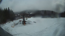 Horní část sjezdovky Skiareálu Ramzová