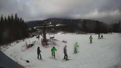 Horní část sjezdovky Skiareálu Ramzová