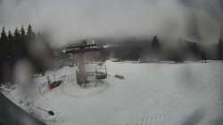 Horní část sjezdovky Skiareálu Ramzová