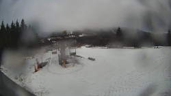 Horní část sjezdovky Skiareálu Ramzová