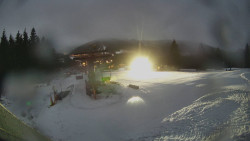 Horní část sjezdovky Skiareálu Ramzová