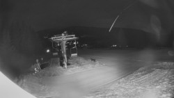 Horní část sjezdovky Skiareálu Ramzová