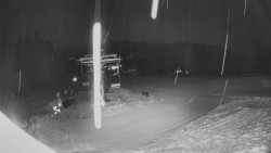 Horní část sjezdovky Skiareálu Ramzová