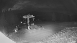 Horní část sjezdovky Skiareálu Ramzová