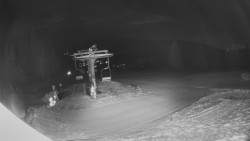 Horní část sjezdovky Skiareálu Ramzová