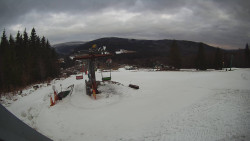 Horní část sjezdovky Skiareálu Ramzová