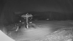 Horní část sjezdovky Skiareálu Ramzová