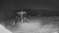 Horní část sjezdovky Skiareálu Ramzová