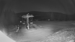 Horní část sjezdovky Skiareálu Ramzová