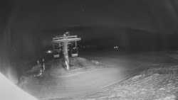 Horní část sjezdovky Skiareálu Ramzová