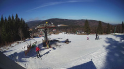 Horní část sjezdovky Skiareálu Ramzová