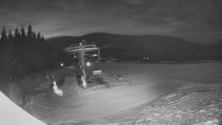 Horní část sjezdovky Skiareálu Ramzová