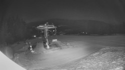 Horní část sjezdovky Skiareálu Ramzová