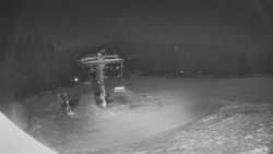 Horní část sjezdovky Skiareálu Ramzová