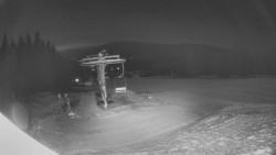 Horní část sjezdovky Skiareálu Ramzová