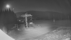 Horní část sjezdovky Skiareálu Ramzová