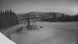 Horní část sjezdovky Skiareálu Ramzová