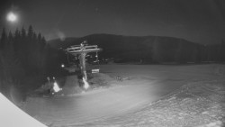 Horní část sjezdovky Skiareálu Ramzová