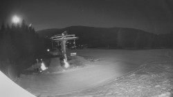 Horní část sjezdovky Skiareálu Ramzová