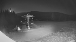 Horní část sjezdovky Skiareálu Ramzová