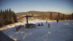 Horní část sjezdovky Skiareálu Ramzová