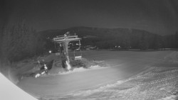 Horní část sjezdovky Skiareálu Ramzová