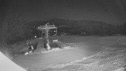 Horní část sjezdovky Skiareálu Ramzová