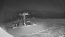 Horní část sjezdovky Skiareálu Ramzová