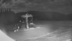 Horní část sjezdovky Skiareálu Ramzová