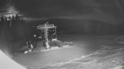 Horní část sjezdovky Skiareálu Ramzová