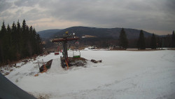 Horní část sjezdovky Skiareálu Ramzová