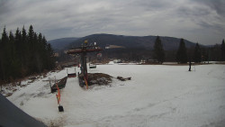 Horní část sjezdovky Skiareálu Ramzová