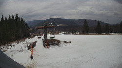 Horní část sjezdovky Skiareálu Ramzová