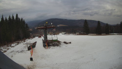 Horní část sjezdovky Skiareálu Ramzová